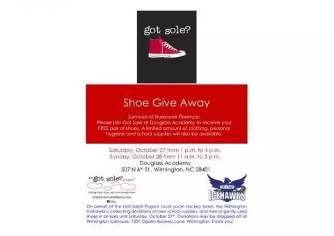 Free shoes, school supplies & clothes